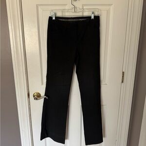 Express Design Studio Black Pinstripe Trousers